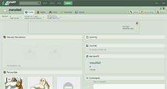 Desktop Screenshot of manzilla0.deviantart.com