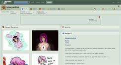 Desktop Screenshot of lunacyandme.deviantart.com