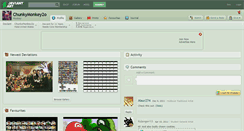 Desktop Screenshot of chunkymonkey2o.deviantart.com