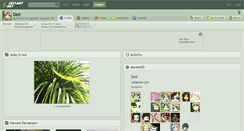 Desktop Screenshot of delr.deviantart.com