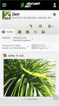 Mobile Screenshot of delr.deviantart.com