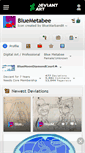 Mobile Screenshot of bluemetabee.deviantart.com