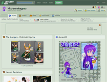 Tablet Screenshot of nko-ennekappao.deviantart.com