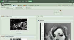 Desktop Screenshot of drippinblues.deviantart.com
