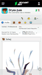 Mobile Screenshot of dryas-juas.deviantart.com