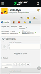 Mobile Screenshot of hoshi-ryu.deviantart.com