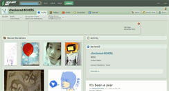Desktop Screenshot of checkered-boxers.deviantart.com