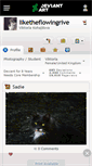 Mobile Screenshot of liketheflowingrive.deviantart.com