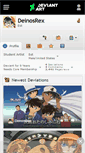 Mobile Screenshot of deinosrex.deviantart.com