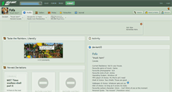 Desktop Screenshot of fofa.deviantart.com