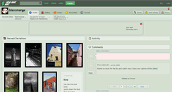 Desktop Screenshot of blancmange.deviantart.com