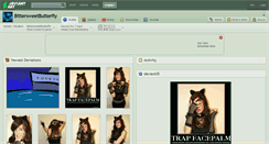 Desktop Screenshot of bittersweetbutterfly.deviantart.com
