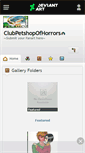 Mobile Screenshot of clubpetshopofhorrors.deviantart.com
