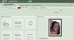 Desktop Screenshot of l0st-in-dr3ams.deviantart.com