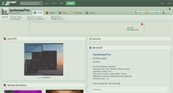 Desktop Screenshot of gentlemanfinn.deviantart.com
