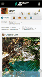 Mobile Screenshot of opcy.deviantart.com