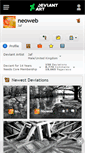 Mobile Screenshot of neoweb.deviantart.com