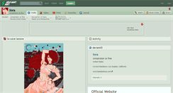 Desktop Screenshot of liora.deviantart.com