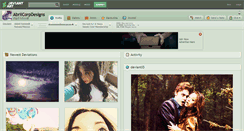 Desktop Screenshot of abrilcorpdesigns.deviantart.com