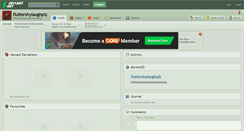 Desktop Screenshot of fluttershylaughplz.deviantart.com