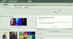 Desktop Screenshot of drizles.deviantart.com