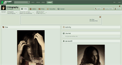 Desktop Screenshot of cristography.deviantart.com