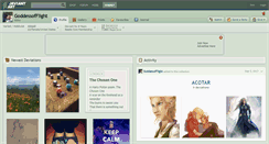 Desktop Screenshot of goddessofflight.deviantart.com