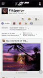 Mobile Screenshot of fliksparrow.deviantart.com