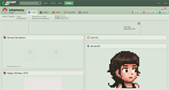 Desktop Screenshot of luizamoony.deviantart.com