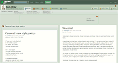 Desktop Screenshot of ereb-ohtar.deviantart.com