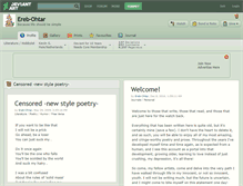 Tablet Screenshot of ereb-ohtar.deviantart.com