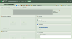 Desktop Screenshot of mercifulbedding39.deviantart.com