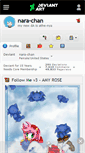 Mobile Screenshot of nara-chan.deviantart.com