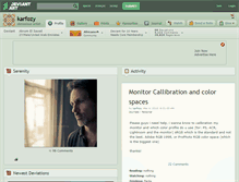 Tablet Screenshot of karfozy.deviantart.com