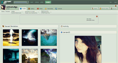Desktop Screenshot of celineindigo.deviantart.com