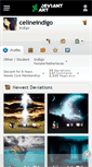Mobile Screenshot of celineindigo.deviantart.com