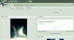 Desktop Screenshot of blooh.deviantart.com
