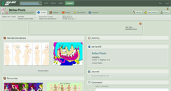 Desktop Screenshot of bellas-pixels.deviantart.com