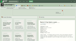 Desktop Screenshot of mysticaldragon11.deviantart.com