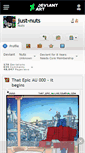 Mobile Screenshot of just-nuts.deviantart.com