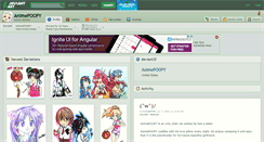 Desktop Screenshot of animepoopy.deviantart.com