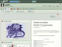 Tablet Screenshot of lugia007.deviantart.com
