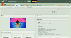 Desktop Screenshot of loiel.deviantart.com