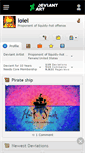 Mobile Screenshot of loiel.deviantart.com