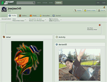 Tablet Screenshot of josejose345.deviantart.com