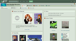 Desktop Screenshot of kim-possible-fan-art.deviantart.com