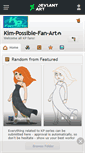 Mobile Screenshot of kim-possible-fan-art.deviantart.com