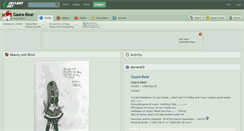 Desktop Screenshot of gaara-bear.deviantart.com