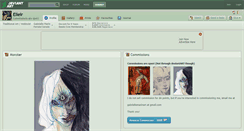 Desktop Screenshot of elleir.deviantart.com