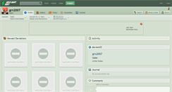 Desktop Screenshot of grn2007.deviantart.com